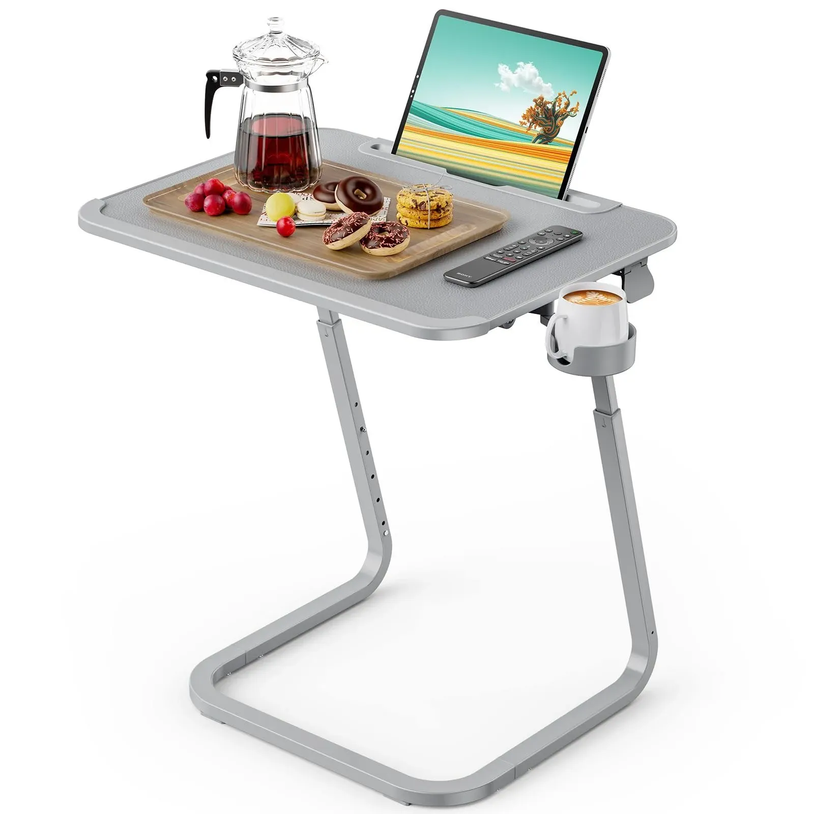 Saiji TV Tray Table - Heavy Duty Extra Large TV Tray, Upgraded TV Dinner Trays ...