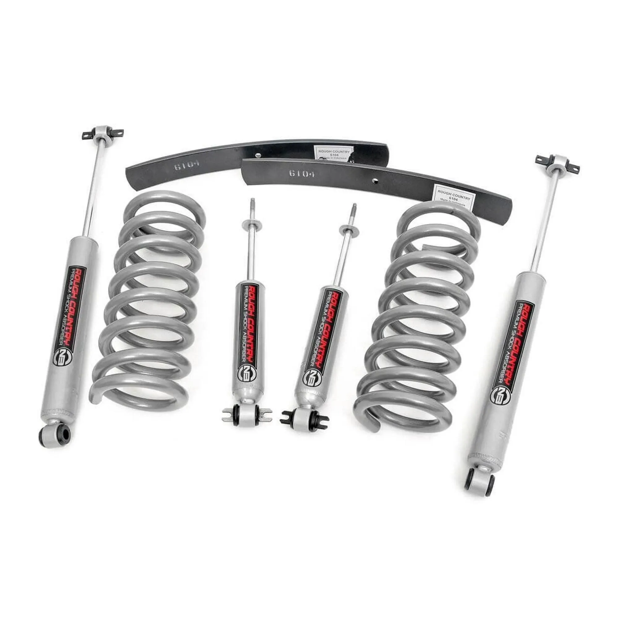 Rough Country 225N2 2-Inch Suspension Leveling Lift Kit