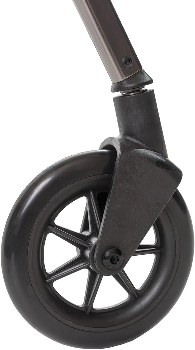 Stander Walker Swivel Wheel Kit, Black