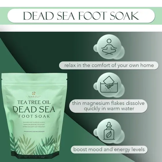 Yareli Bath & Beauty Dead Sea Foot Soak