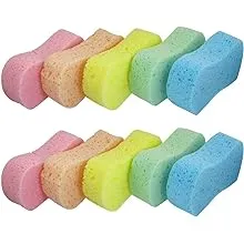 Lantee Car Cleaning Supplies - 10 Pcs High Foam Cleaning Washing Sponge Pad for Car