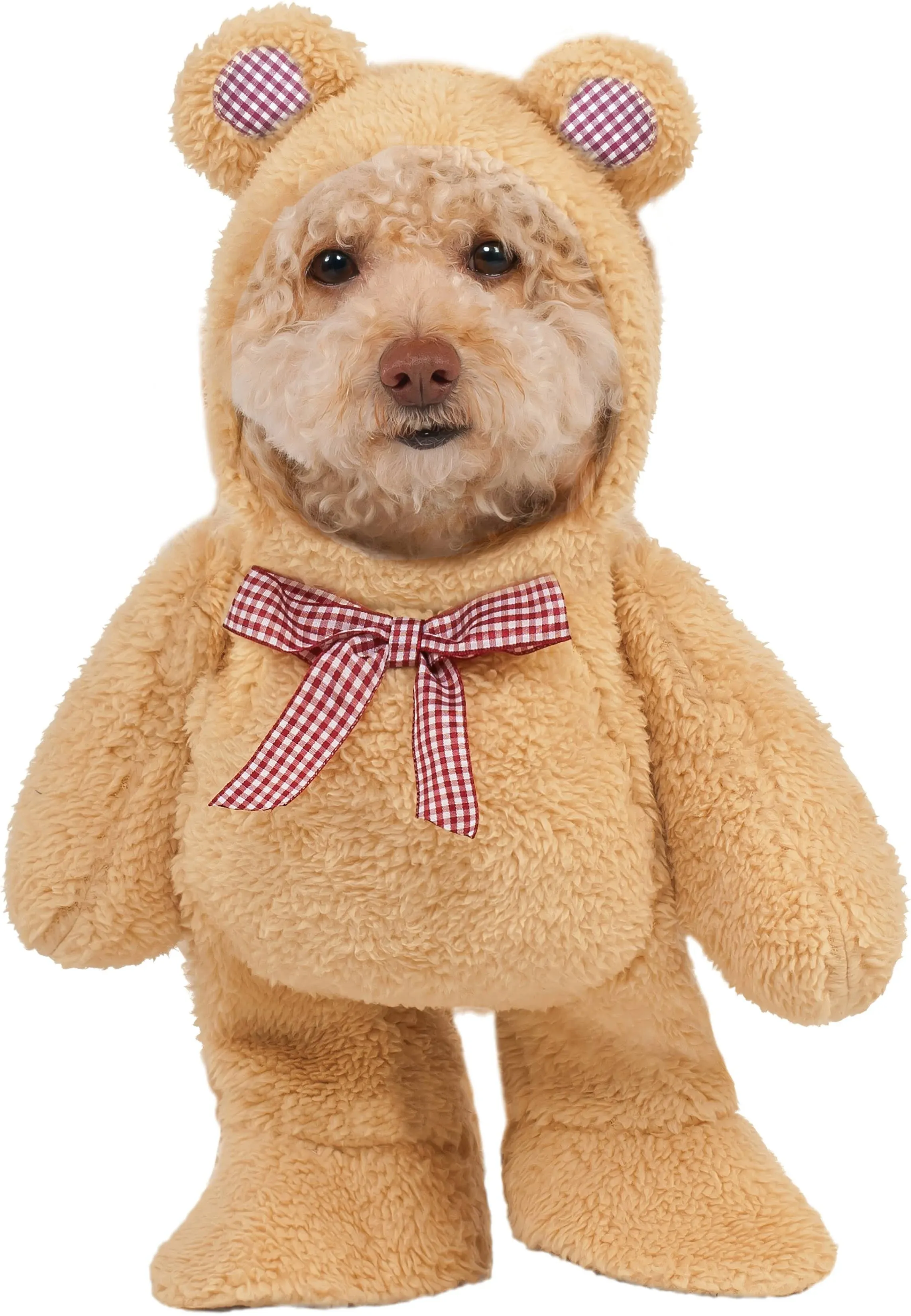 Pets Fluffy Walking Teddy Bear Costume