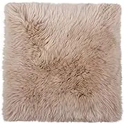 Zealand Sheepskin Chair Pad 17X17 Inch 100% Natural Soft Wool Anti-Skid