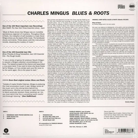 Charles Mingus - Blues & Roots - Vinyl