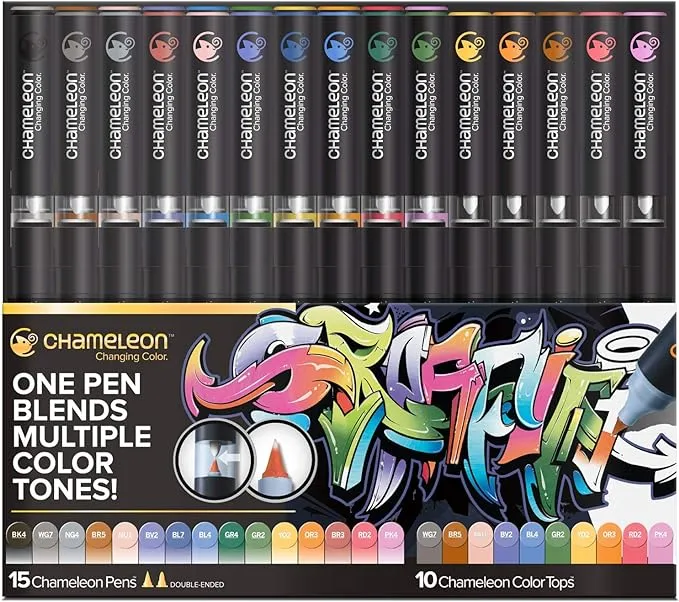 Chameleon Color Tone Markers Deluxe Set 42 Pens