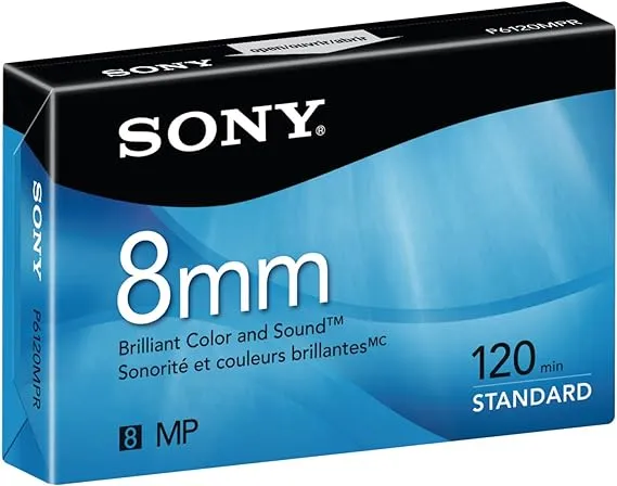 Sony Single 120-min 8mm Tape