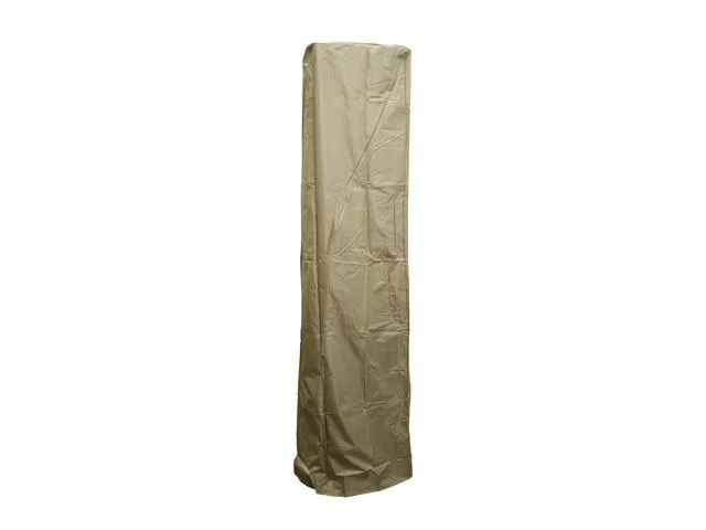 AZ Patio Heaters Square Glass Tube Patio Heater Cover in Tan