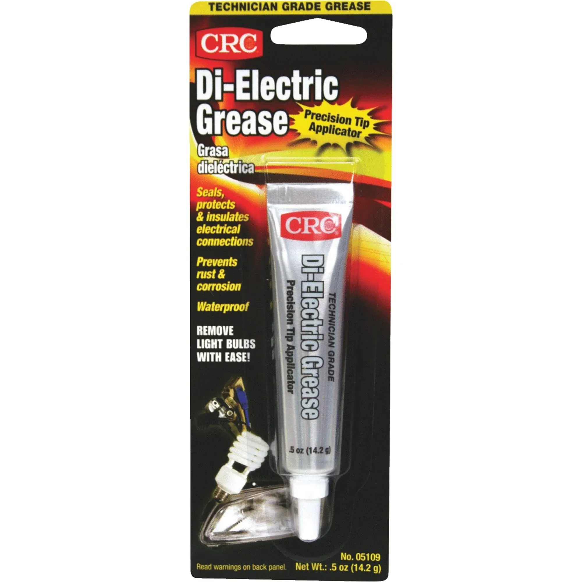 CRC Industries, Inc. 05109 Dielectric Grease .5Oz Tube , White