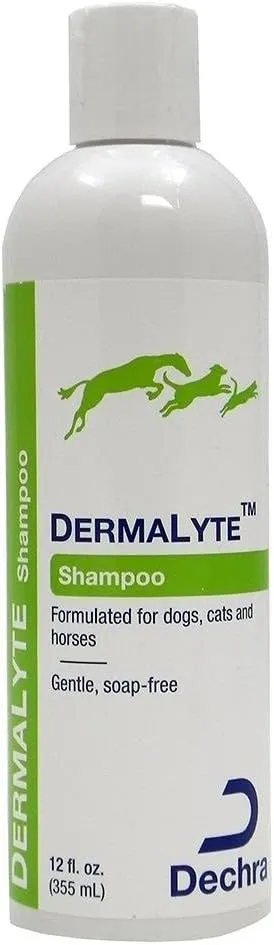 Dechra 192959807134 DermaLyte Shampoo for Cats & Dogs, 12 oz