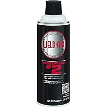 Weld Aid Nozzle-Kleen #2 007022 - 16 wt. oz., Non-Flammable, Paintable Anti-Spatter Aerosol Spray for MIG, TIG Tips, Weldments