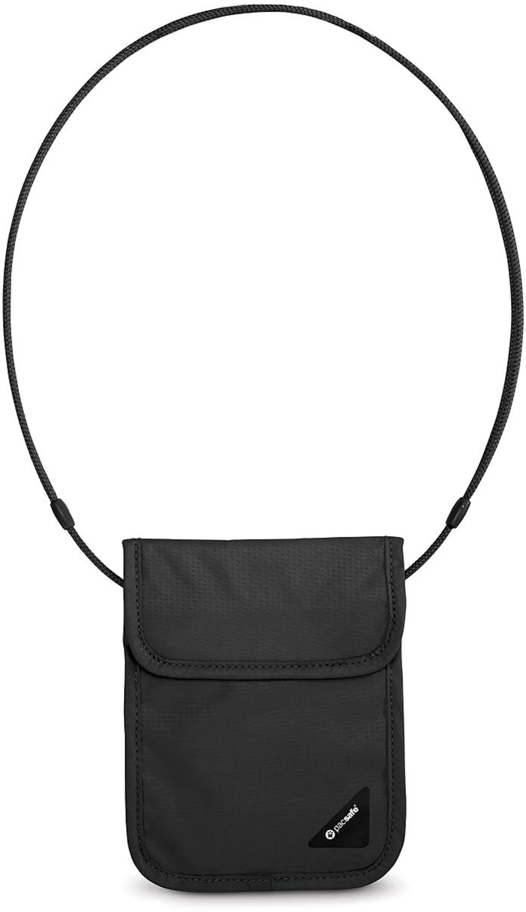 Pacsafe Coversafe X75 RFID Blocking Neck Pouch Black