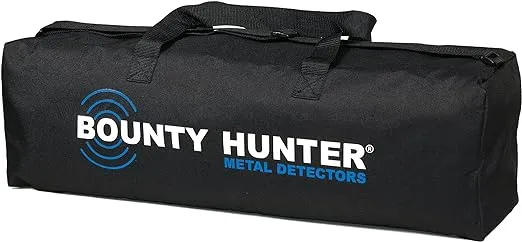 Bounty Hunter Nylon Metal Detector Carrying Bag, Black