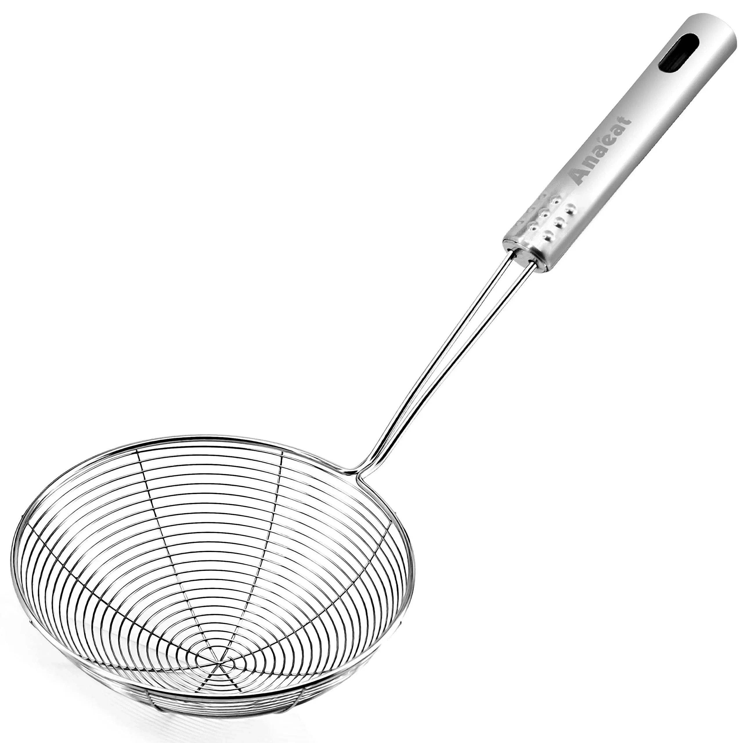 Spider Skimmer Strainer Ladle Deep Frying Chinese Spoon and Stainless Steel Wire