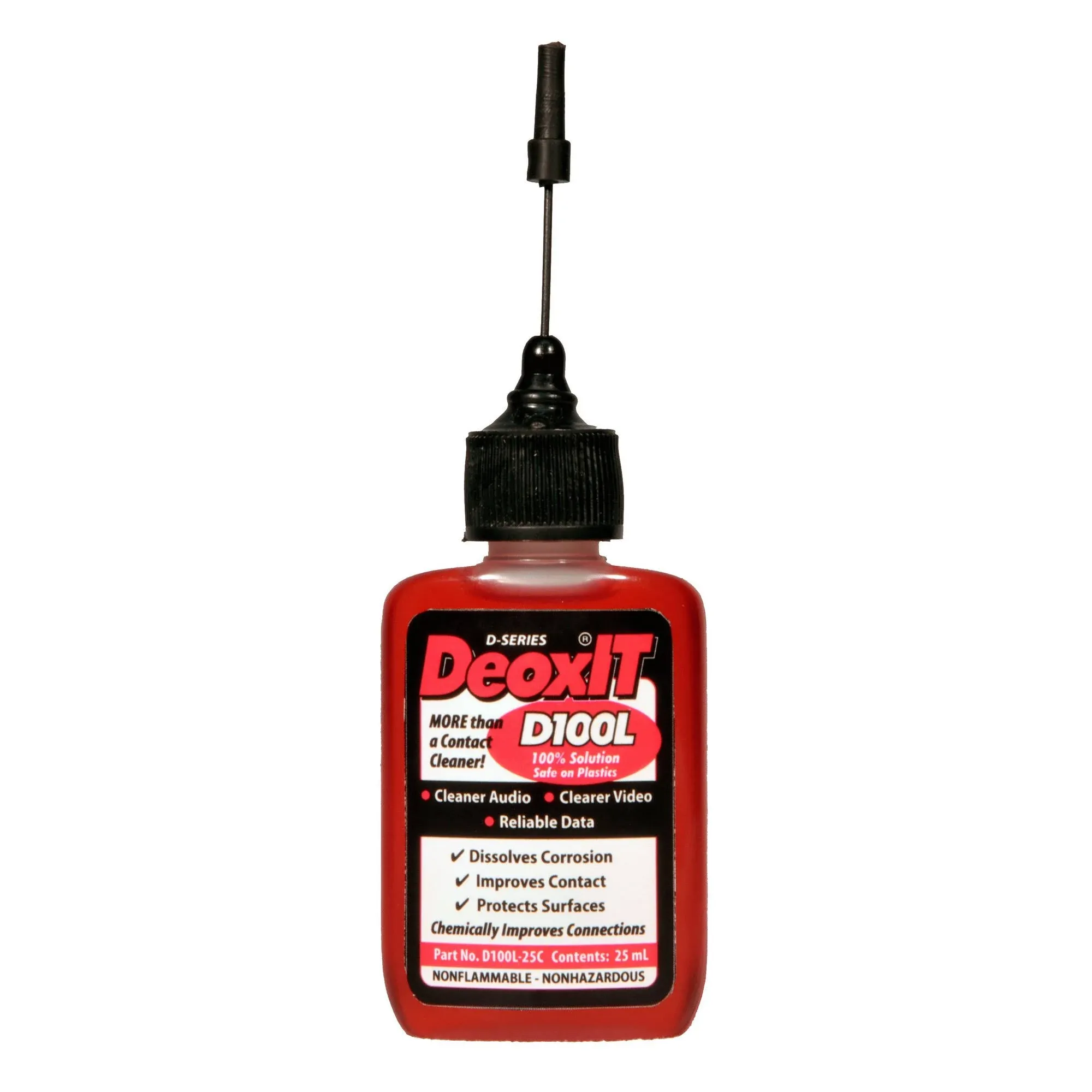 DeoxIT® D100L Liquid - Caig, needle dispenser