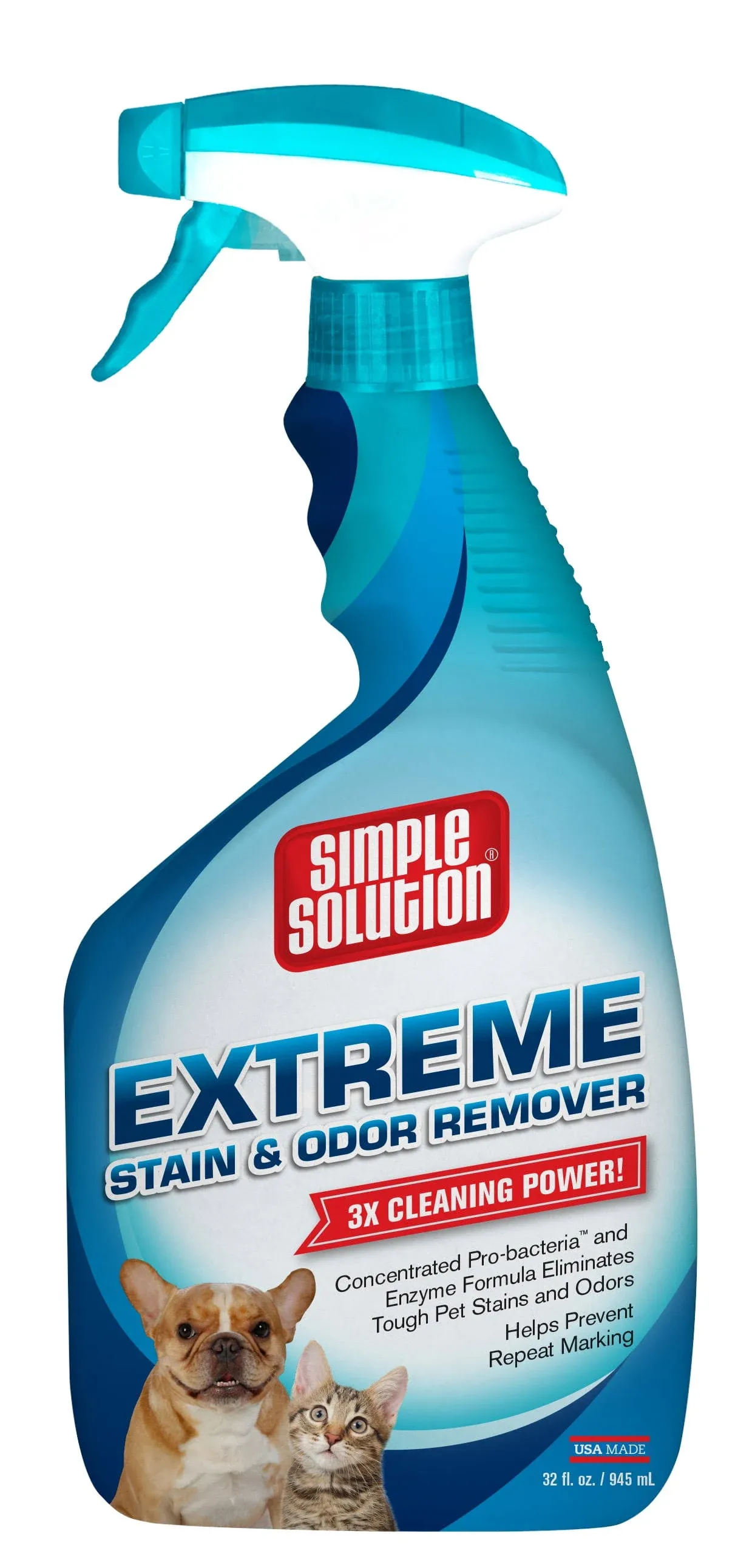 Simple Solution Extreme Pet Stain & Odor Remover - 32 Oz - 1377