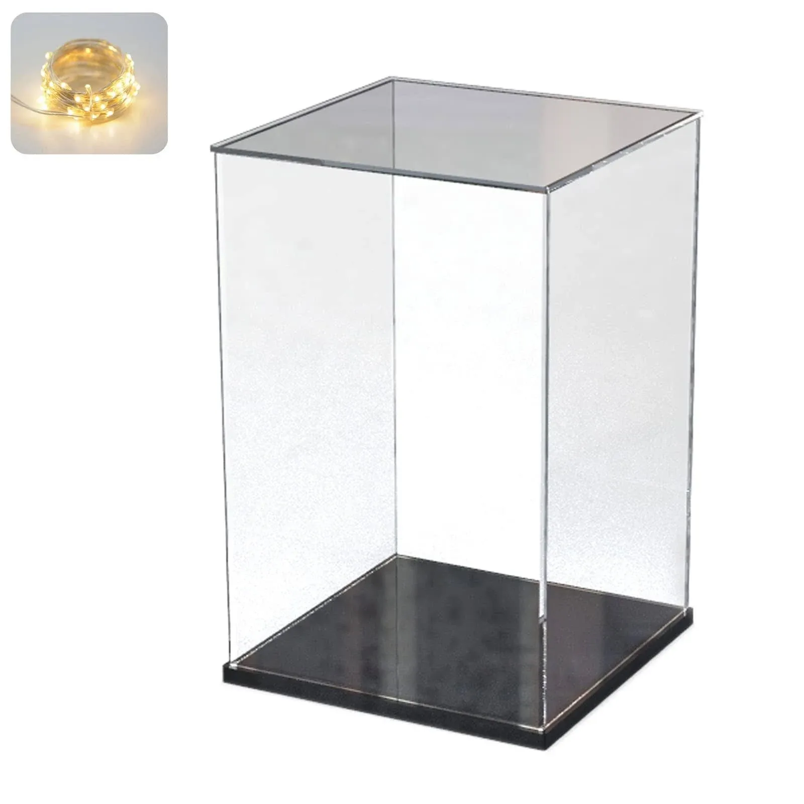 ELEpure Clear Acrylic Display Case for Lego 10280 76191 Toys