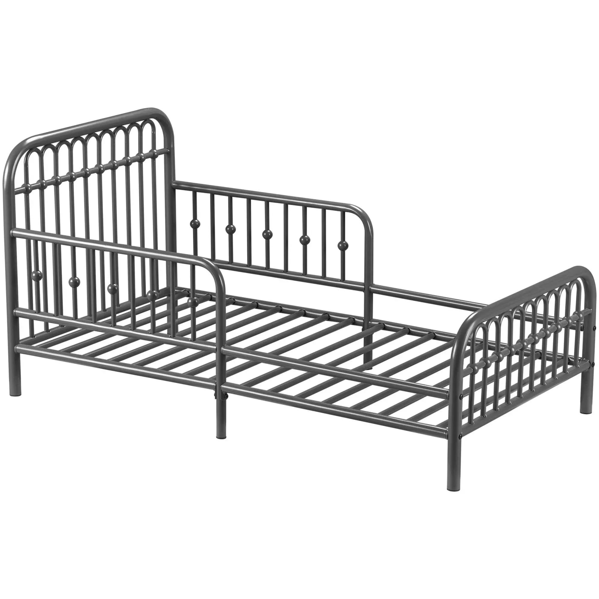 Little Seeds - Monarch Hill Ivy Gray Metal Toddler Bed