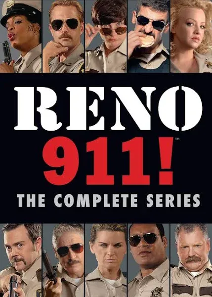 ABC Studios Reno 911 Complete Series - Electronics | Color: Black