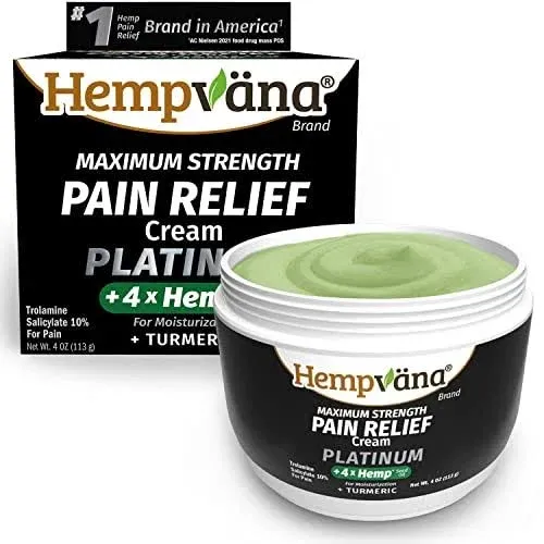 As Seen On TV Hempvana Pain Cream Platinum