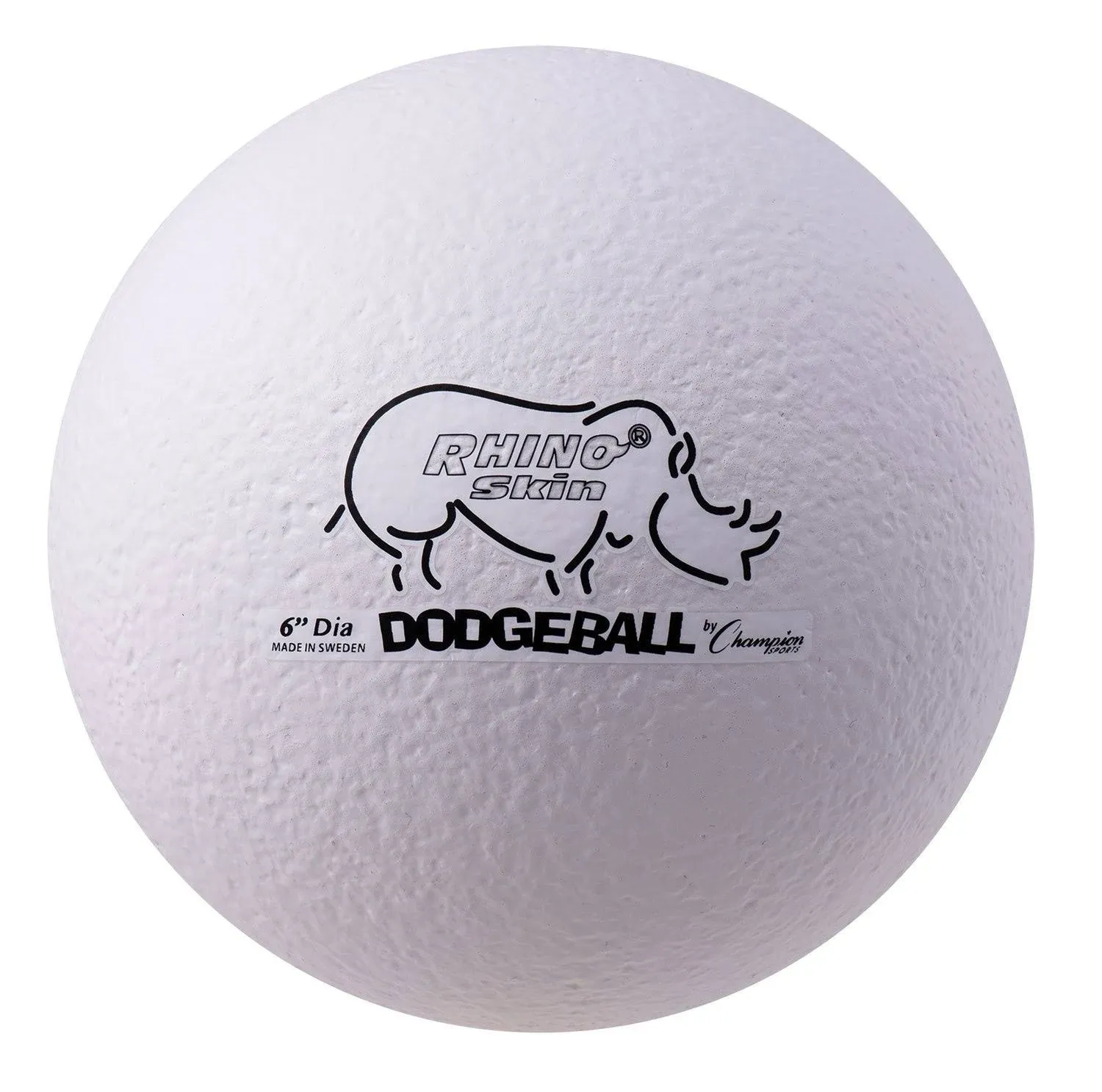 Champion Sports RXD6WH Rhino Skin Dodgeball White