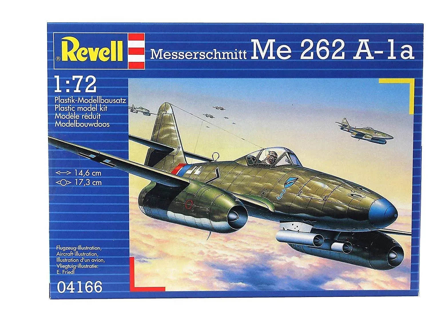 Revell 04166 Messerschmitt Me 262 A-1a Model KitRevell 04166 Messerschmitt Me 262 A-1a Model Kit