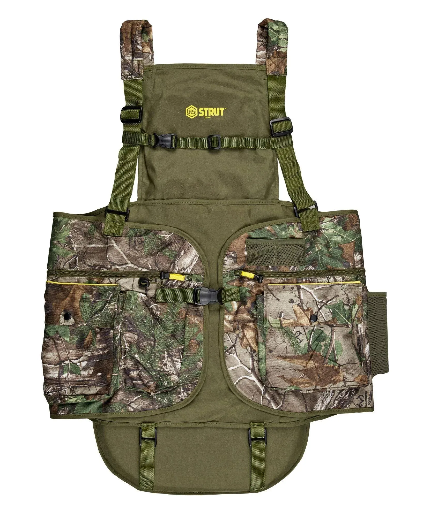 Hunters Specialties 100173 Mens 2XL/3XL Realtree Edge Camo Hunting Vest, Camo