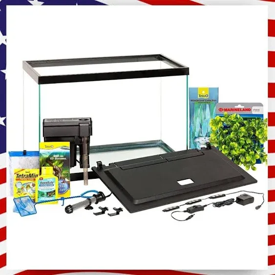 Tetra Aquarium 20 Gallon Fish Tank Kit NV33821