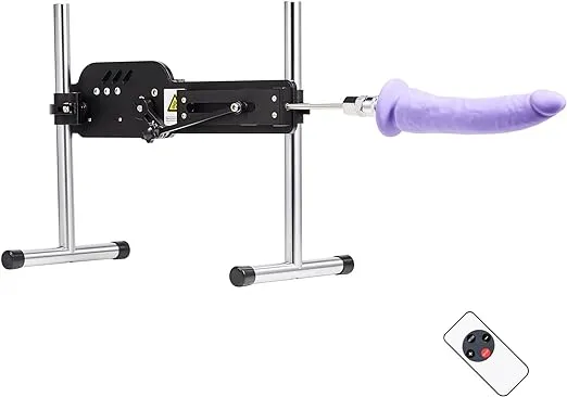 SENSUA Thrusting Dildo Sex Machine with Remote Control, Automatic Dildo Thrusting Machine Gun for Vaginal Anal Sex Massage, Adult Toy for Men Women Couples, Electric Dildo Machine w 8" Attachment