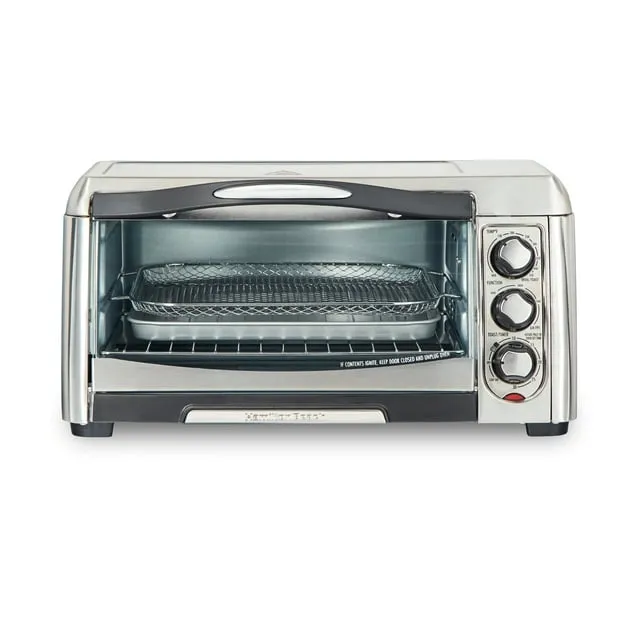 Hamilton Beach Sure-Crisp Air Fry Toaster Oven, 6 Slice