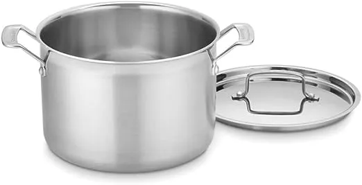 Cuisinart MCP66-24N MultiClad Pro Triple Ply 8-Quart Skillet, Stockpot w/Cover