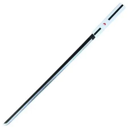 Armory Replicas Anime Sasuke Kusanagi Foam Grass Cutter Sword – Polyurethane Foam, 10mm Inner Core, Black Katana with Red Design for Cosplay