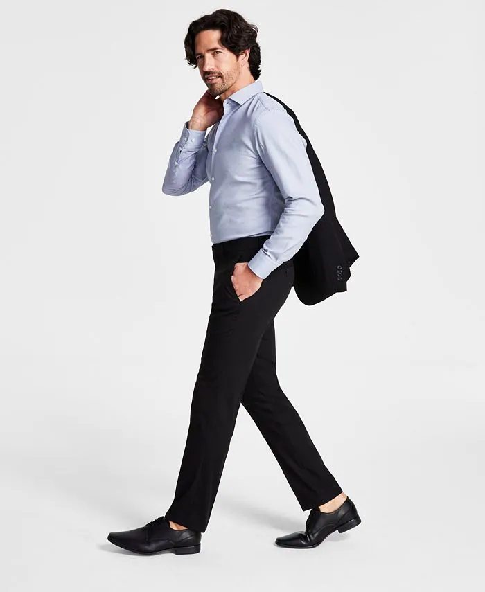 Men's Techni-Cole Suit Separate Slim-Fit Pants