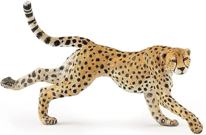 Cheetah Running Toy Animal Figure - Wild Animal Kingdom