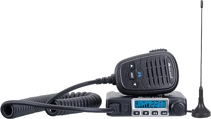 Midland - MicroMobile® 50-Mile, 15-Channel 2-Way Radio