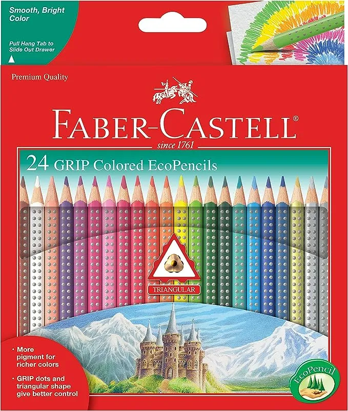 Faber-Castell Grip Colored EcoPencils