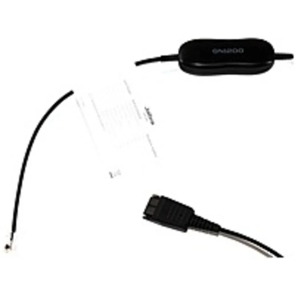 Jabra / GN Netcom GN1200 20&#034; Straight SmartCord for QD HEADSET DIRECT CONNECT 