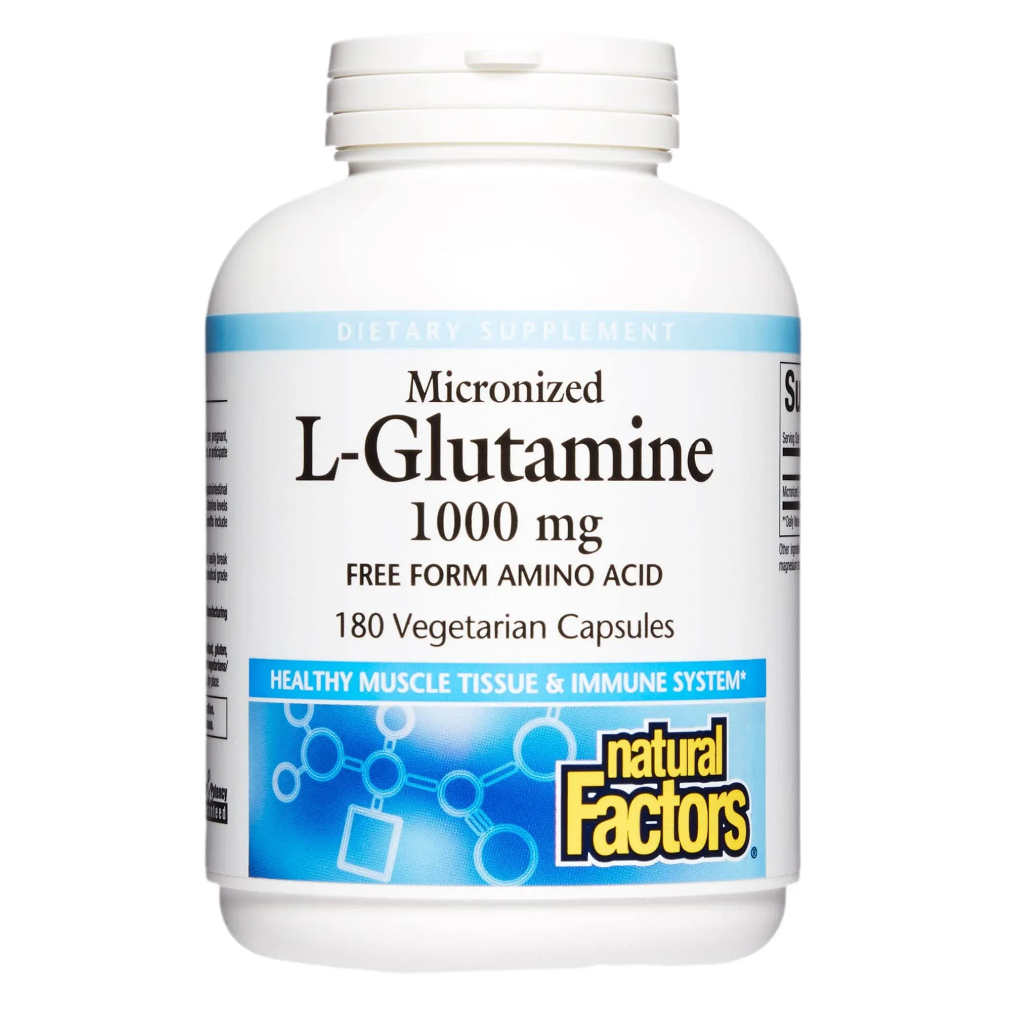 Natural Factors Micronized L-Glutamine mg