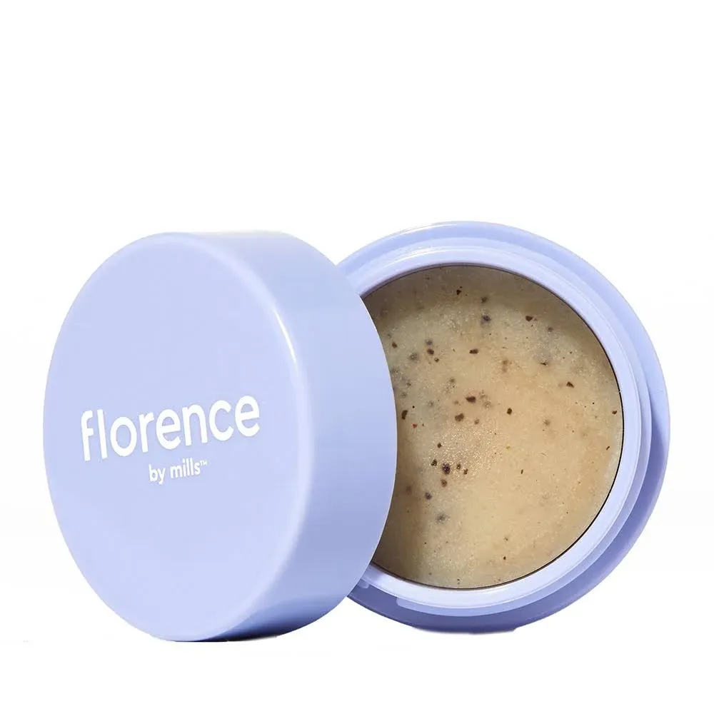 florence by mills Pout Party Coffee Lip Scrub, 0.52 oz/ 15g