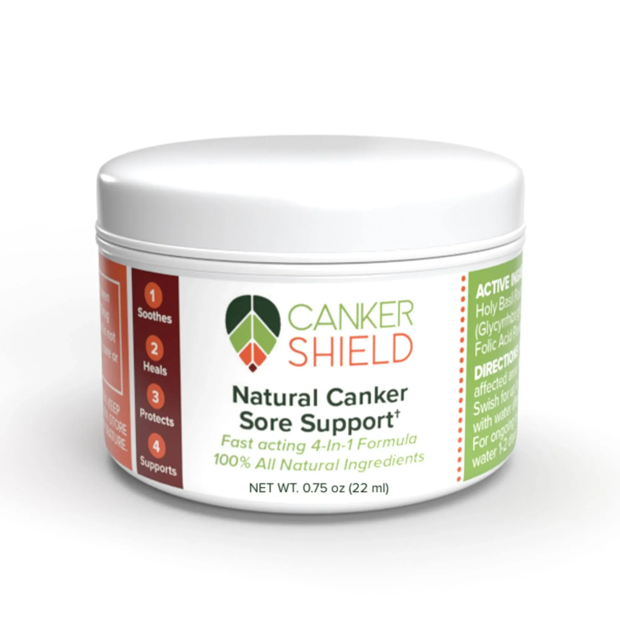 Natural Rapid Healing Canker Sore Treatment and Mouth Ulcer Treatment - Works to Quickly Relieve Pain, Heal, and Prevent Canker Sores and Mouth Ulcers.