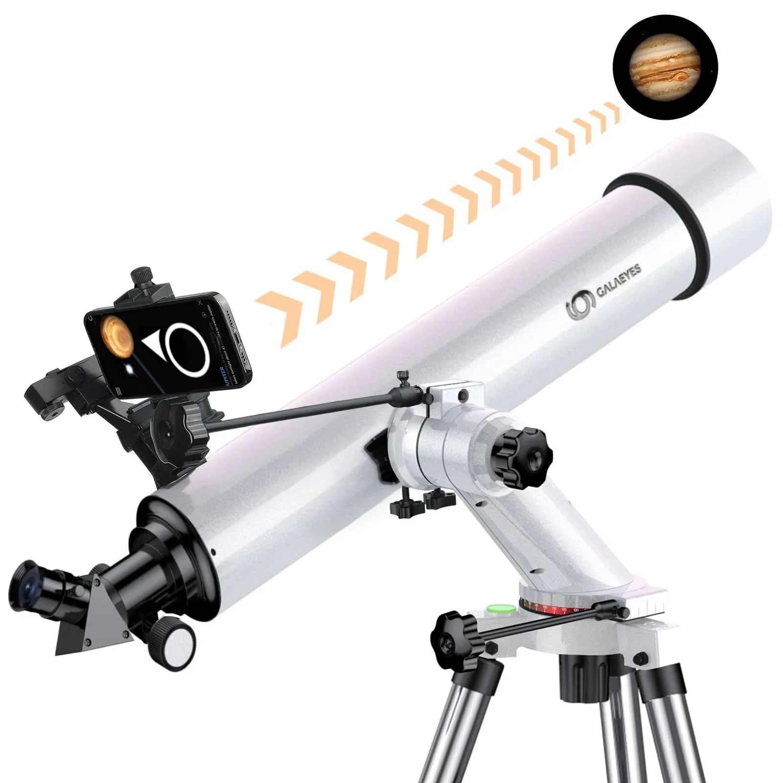 Telescope, GALAEYES Smart Telescope w/Star-Finding System for iOS/Android ...