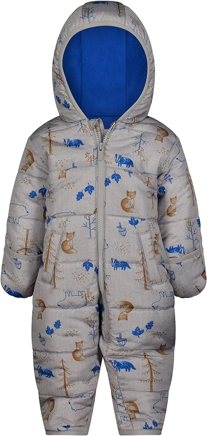 Carter's baby-boys Baby Infant One Piece Snowsuit