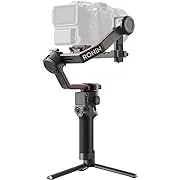 DJI RS 3 Pro, Handheld 3-Axis Gimbal Stabilizer for DSLR and Cinema Cameras Canon/Sony/Panasonic/Nikon/Fujifilm/BMPCC, Automated Axis Locks, Carbon Fiber Axis Arms, 4.5 kg (10lbs) Payload, LiDAR Focus