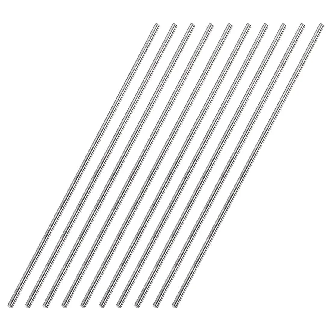 Uxcell 304 Stainless Steel Rod for RC DIY | Harfington, 300mm / 10pcs