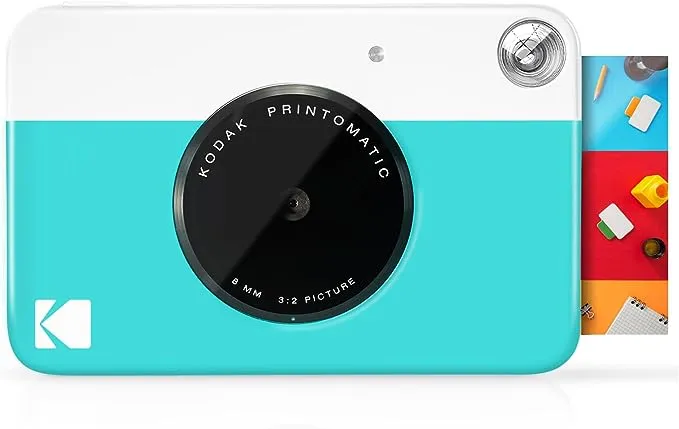 Kodak Printomatic Digital Instant Print Camera - Blue