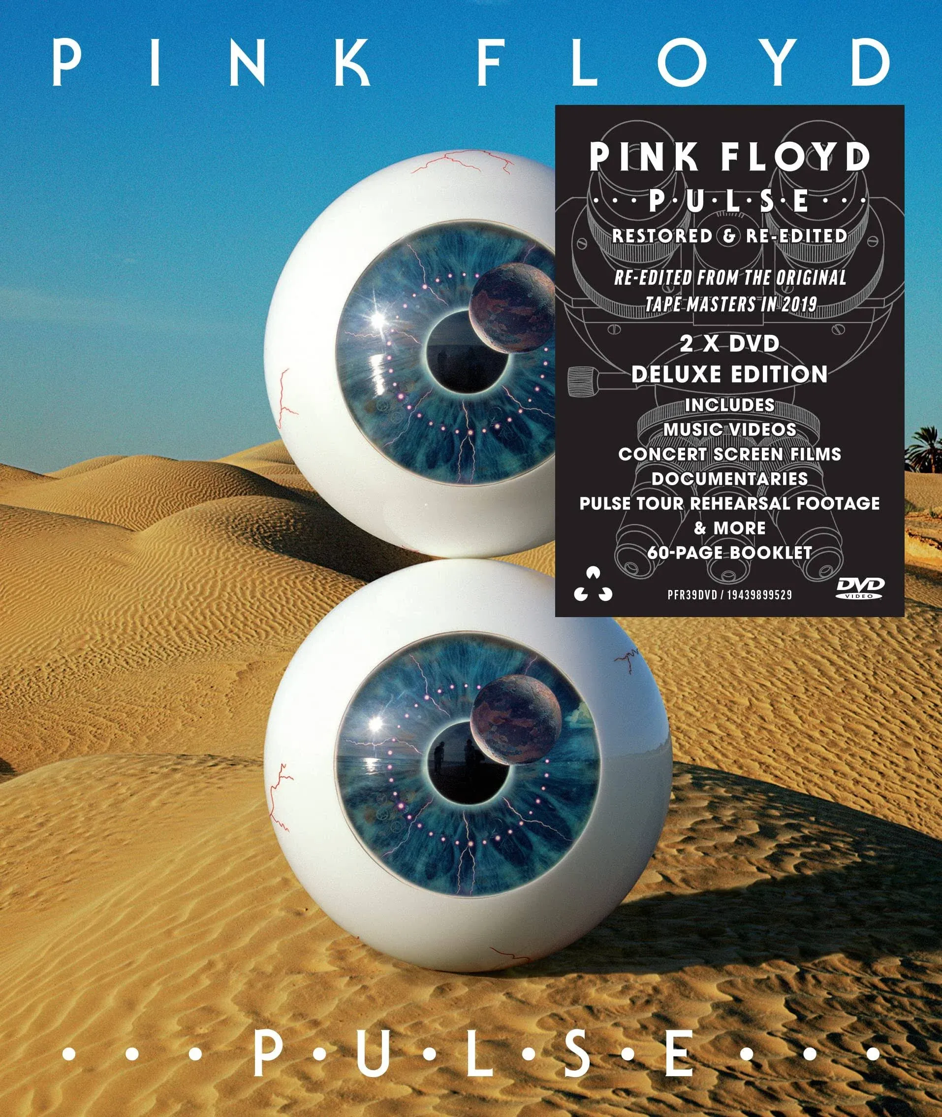 Pink Floyd - PULSE (Restored &amp; Re-Edited) [New DVD] Restored, Digipack Packaging