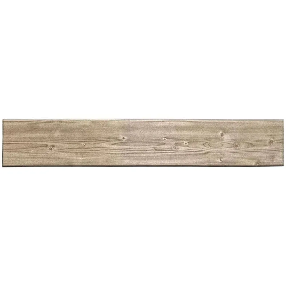 Foam Wood Ceiling Planks 39 in x 6 in Rustic Beige 48 Pack (78 sq.ft/case)