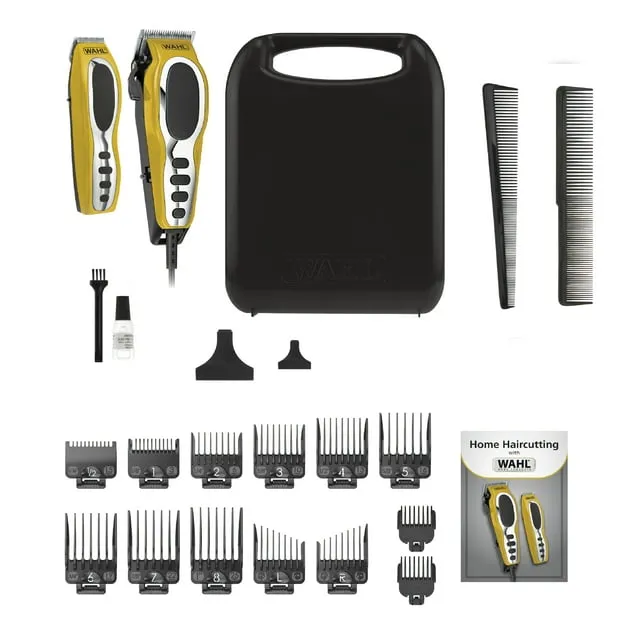 Wahl Groom Pro Total Body Grooming Kit, High-Carbon Steel Blades, Hair Clippers for Full-Body Hair Trimmer Use #79520-3101P