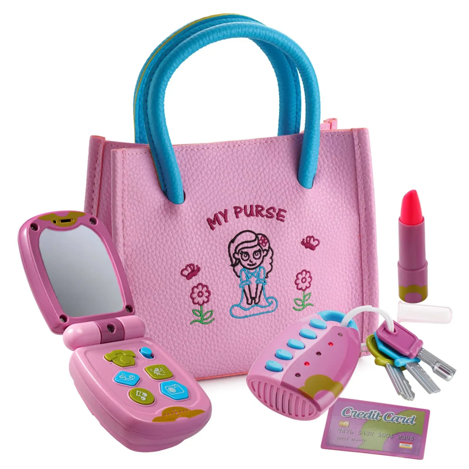 Dress Up America 4102k My First Purse Pretend Play for Girls