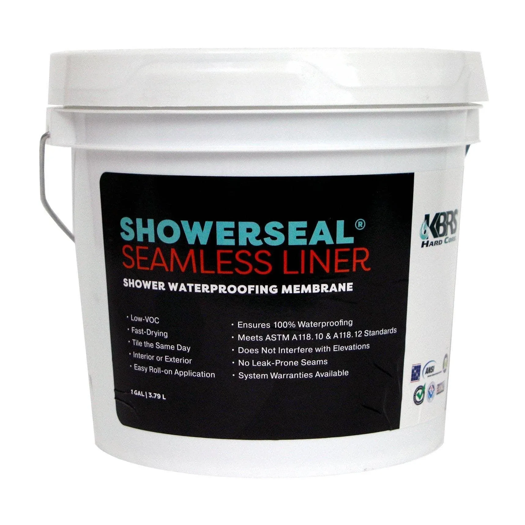 1 Gallon Seamless ShowerSeal® Waterproofing Liquid Liner