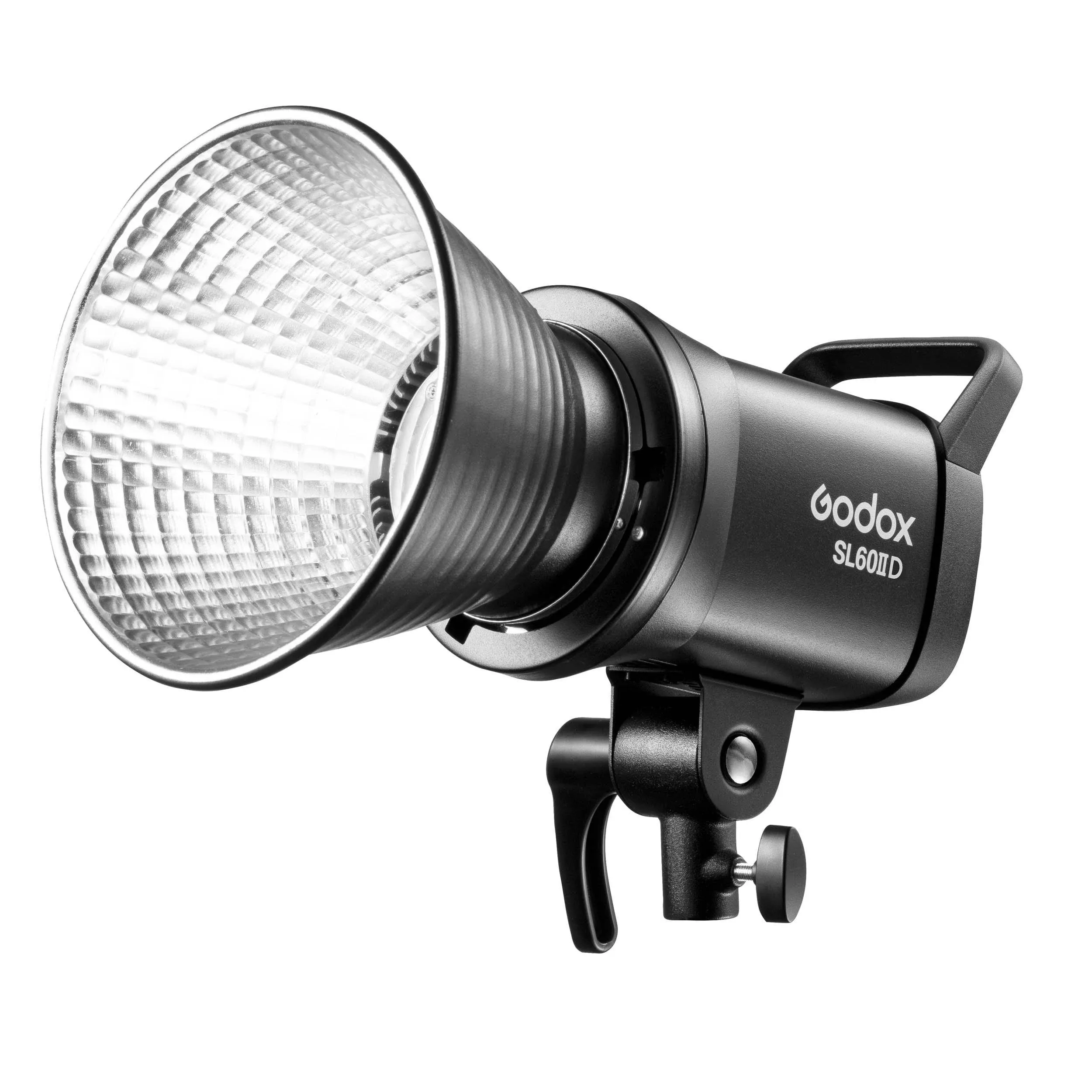 Godox SL60II-D SL-60W upgrade CRI 96+, TLCI 97+ LED videolicht wit daglicht continu licht 5600 ± 200 K 70 W bowens mount nieuwe app-besturing met 8-FX effecten + RC-A6 afstandsbediening